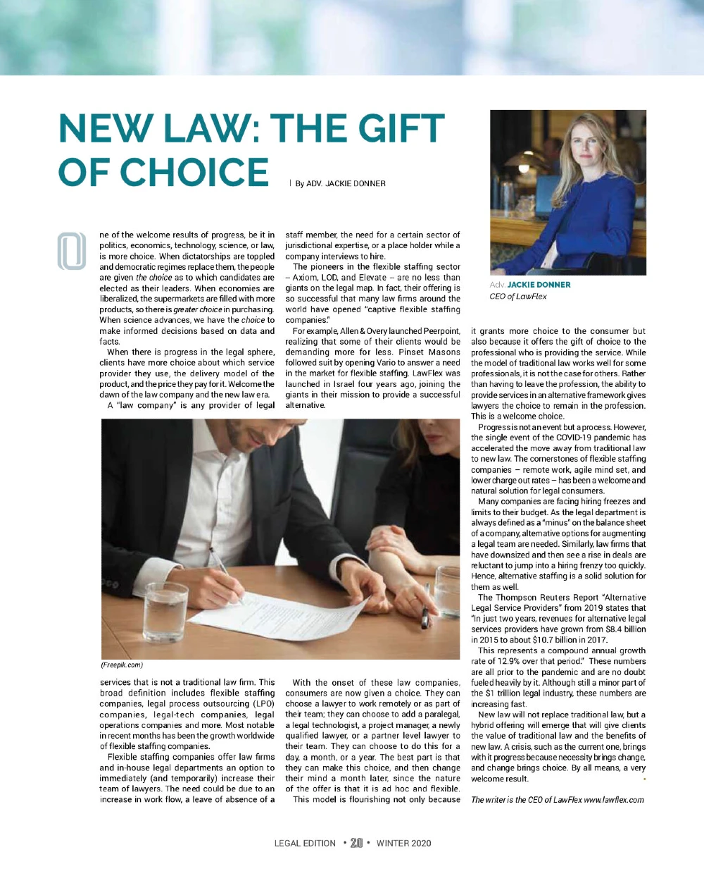 New Law_ The Gift of Choice
